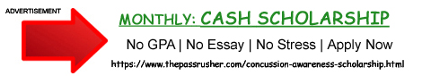 Concussion Awareness Scholarship
